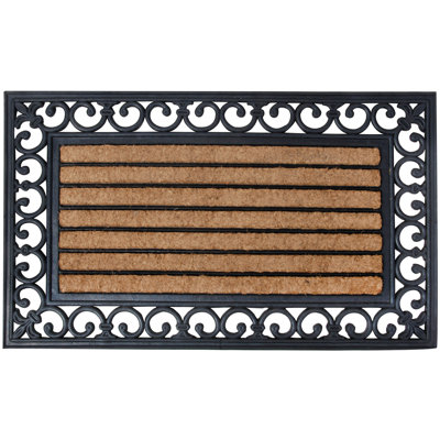 Ruppert Striped Indoor / Outdoor Doormat