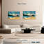 Impression sur toile Mountain Sunset II-851291318