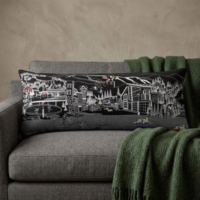 Coussin lombaire 14 "X 35"