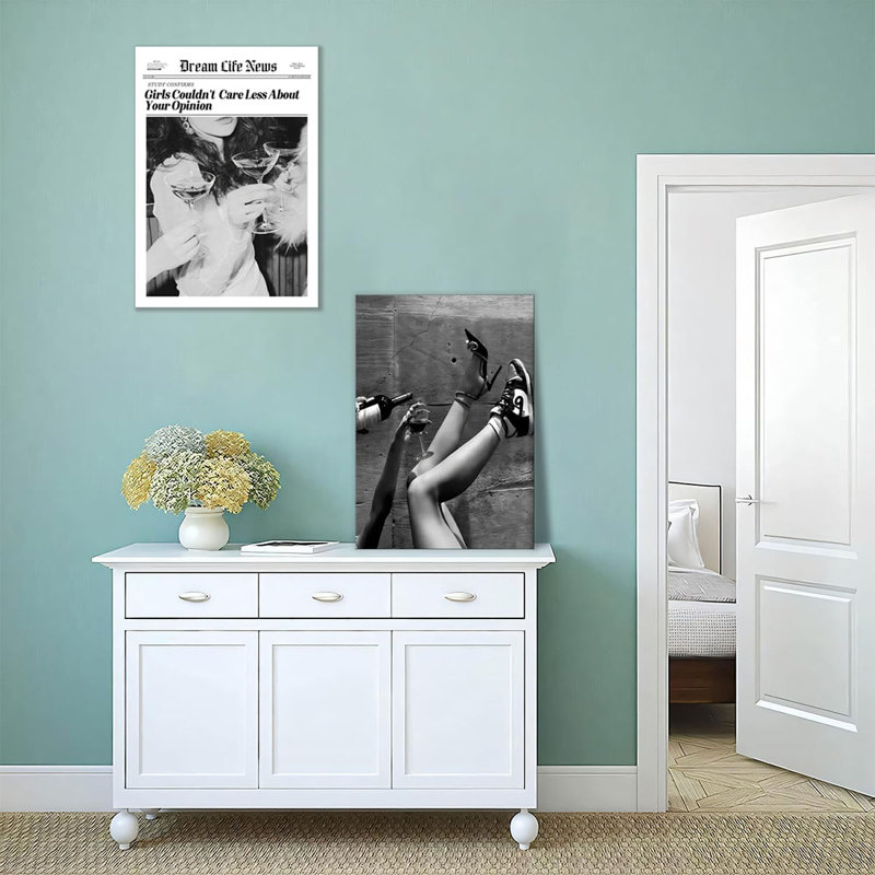 3 Piece Wrapped Canvas Print, 40 cm H x 30 cm W