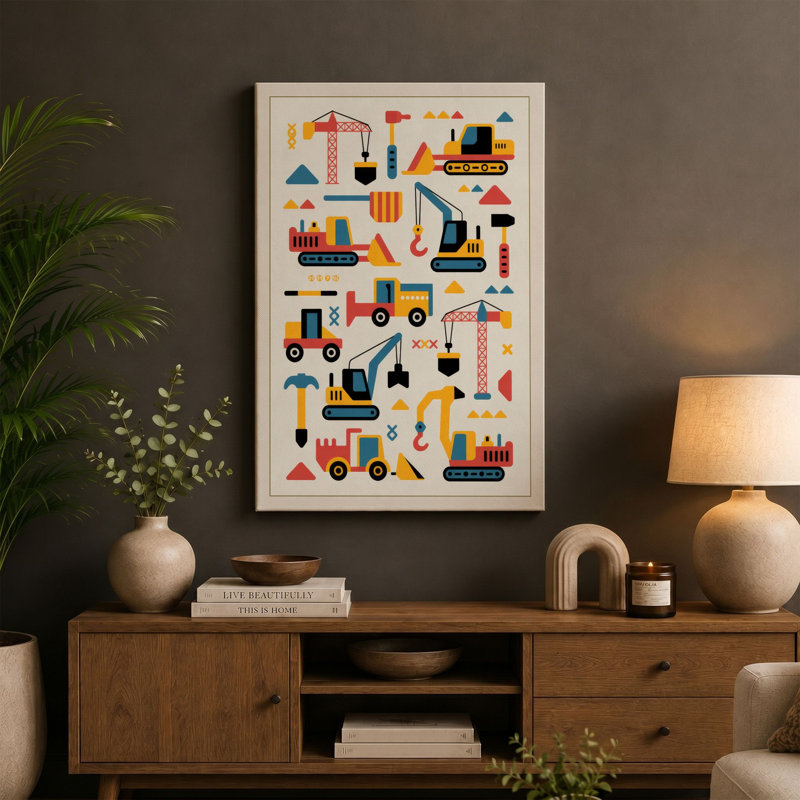 Print, 36x24 - 91.4 x 61.0 cm, Ochre Border