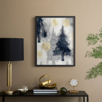 Christmas Holiday Art CCLXXXI Framed Print - Solid Wood