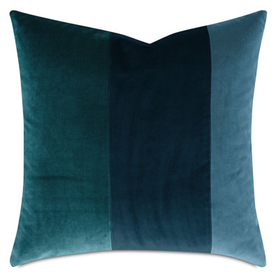 Coussin décoratif en velours Palette