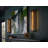 Styx Integrated LED Rectangle Wall Sconce - Black w/ Gilded Gold Branches