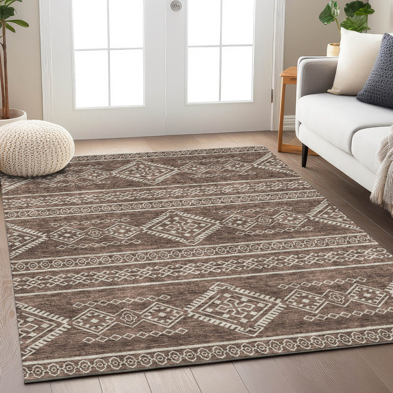 Tapis intérieur / extérieur Chaelynn, Rectangle 9 pi x 12 pi