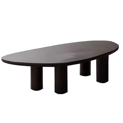 Wabi-sabi Solid Wood Single Coffee Table