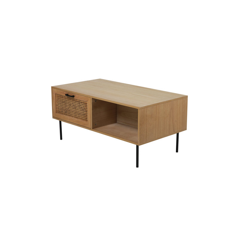 Abbottstown Four Leg Coffee Table with Storage