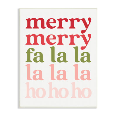 «Festive Holiday», typographie, conception minimaliste noire, estampe numérique, art texturé par Erica Billups