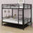 Metal Bunk Bed With Trundle-1893343110
