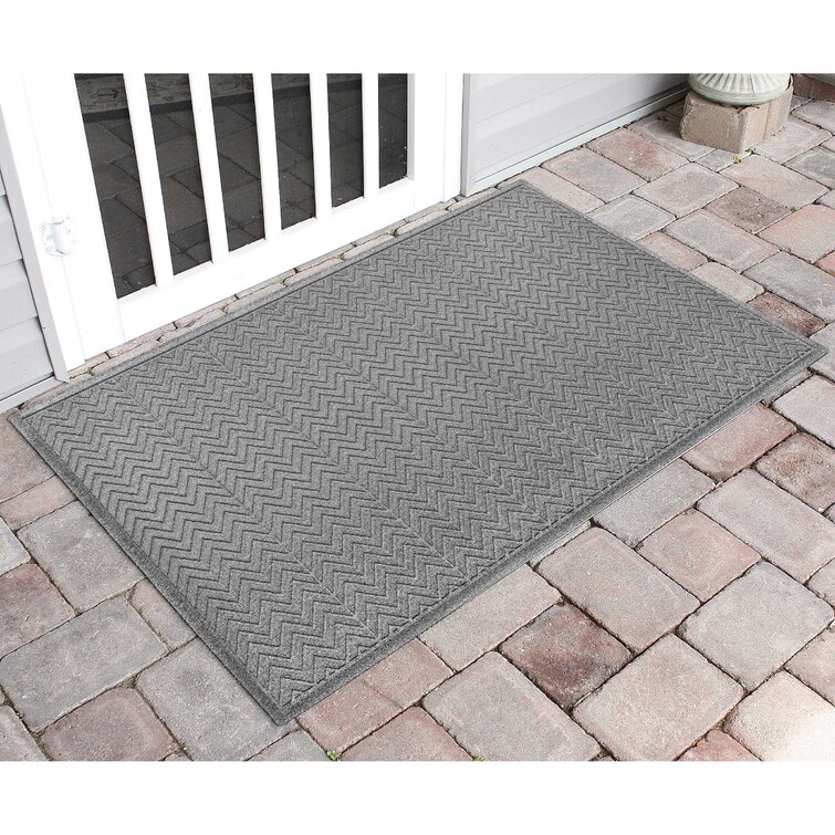 Bungalow Flooring Waterhog Runner Door Mat, 2 x 5 Made in USA, Durable and Decorative Floor Covering, Skid Resistant, Indooroutd