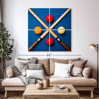 Balle et bâtons de billard Senne