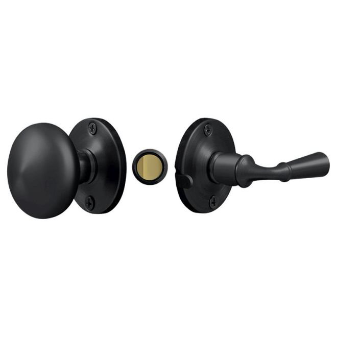 Loquet de porte Deltana SDL980U19, Noir
