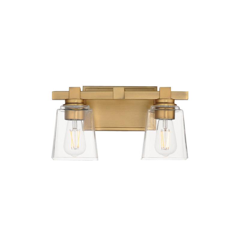Cubos-Wall Sconce, Natural Aged Brass