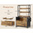 Mandip 31.5”W 1-Drawer File Cabinet With Lock And Sliding Open Storage Shelf-1965632258