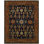 Heris Wool Oriental Area Rug in Navy