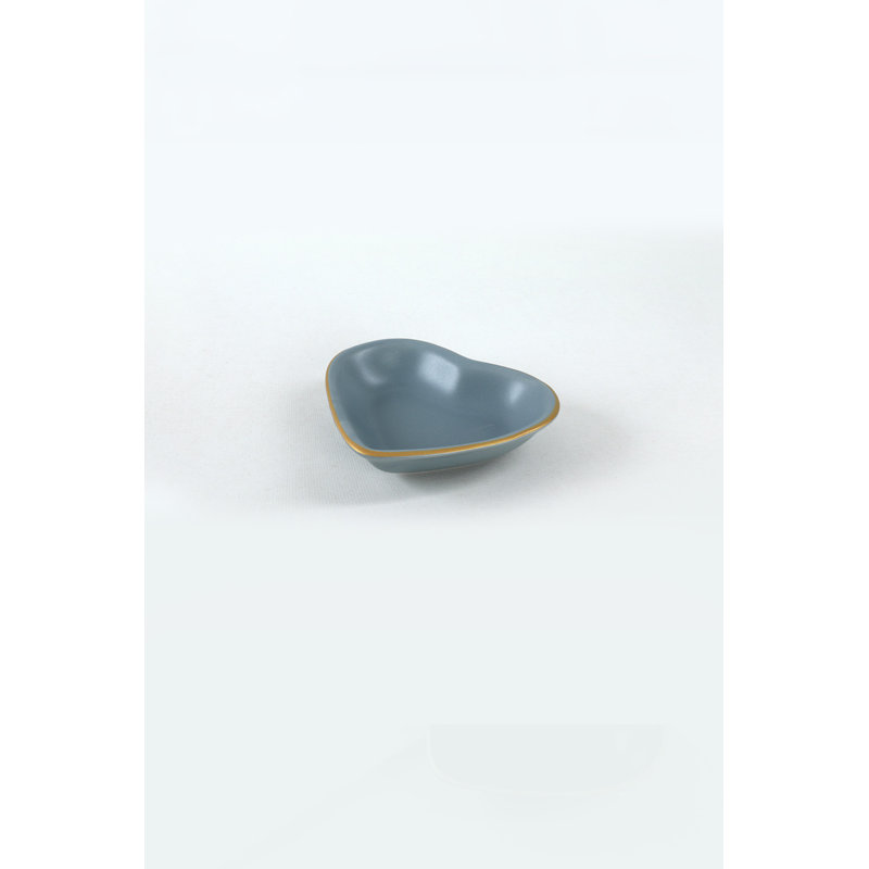 Ensemble de bols élégants en céramique (6 pièces), gris, 1,3 x 5,5 x 1,3 pouces | 100% céramique, va au lave-vaisselle et au micro-ondes | Parfait pour le service, le mélange et la préparation des repas, design élégant et durable pour la cuisine moderne