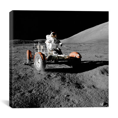 Apollo 17 Lunar Rover (1972) Photographic Print on Canvas