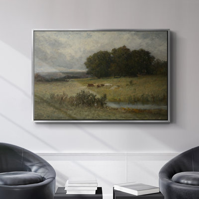 Paysage rétro - DLXV III - Toile tendue avec châssis