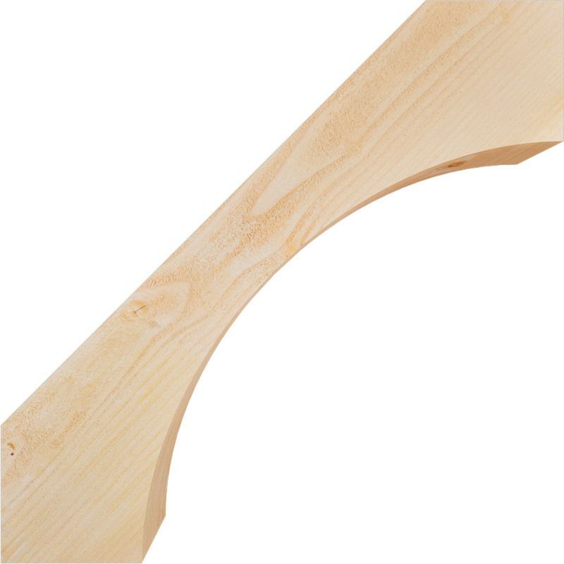 Attelle de genou Westlake, Sapin de Douglas, H 30 po x l 6 po x P 30 po, Brute
