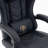 Adjustable Reclining Ergonomic Faux Leather Swiveling PC & Racing Game Chair-1176763057