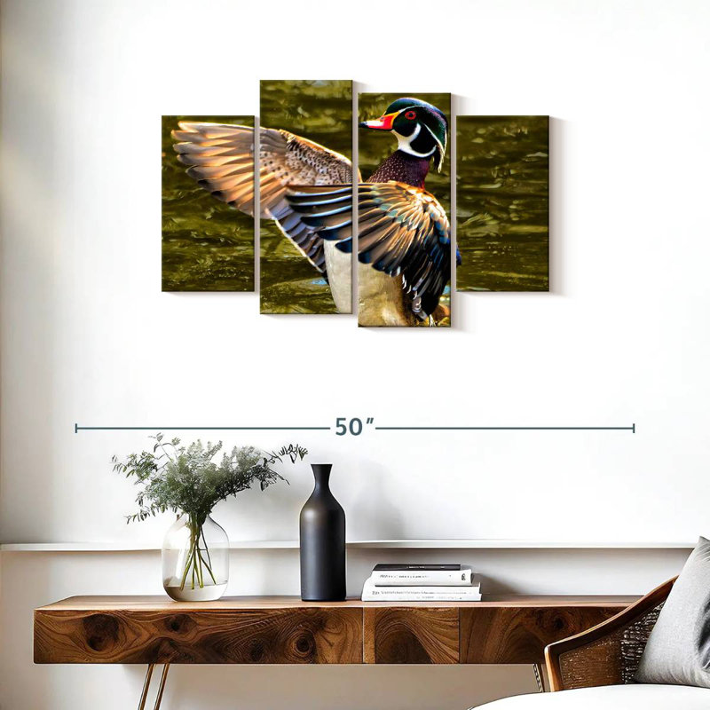 Brampt Duck Flapping Wings, 22" H x 36" W