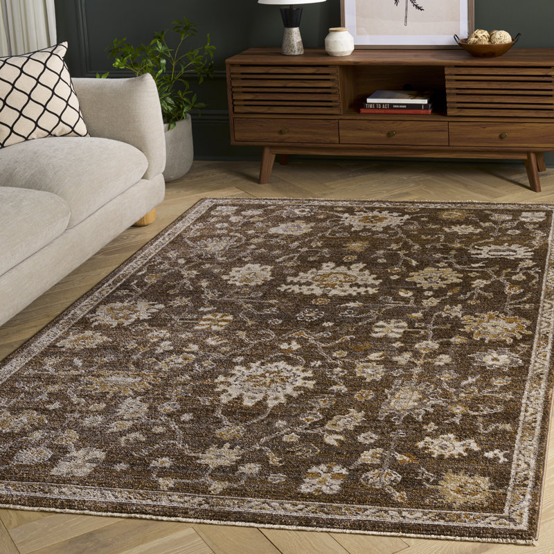 Tapis oriental Hazel, Rectangle 5 pi 3 po x 7 pi 6 po