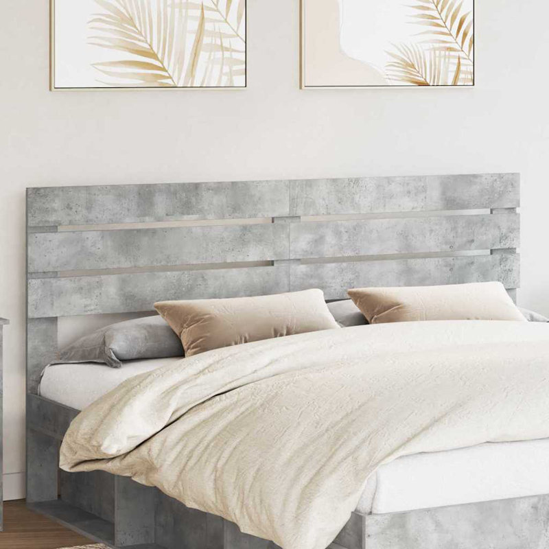Headboard, King, Concrete Grey