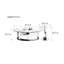 Table basse ovale légère et luxueuse-106920617