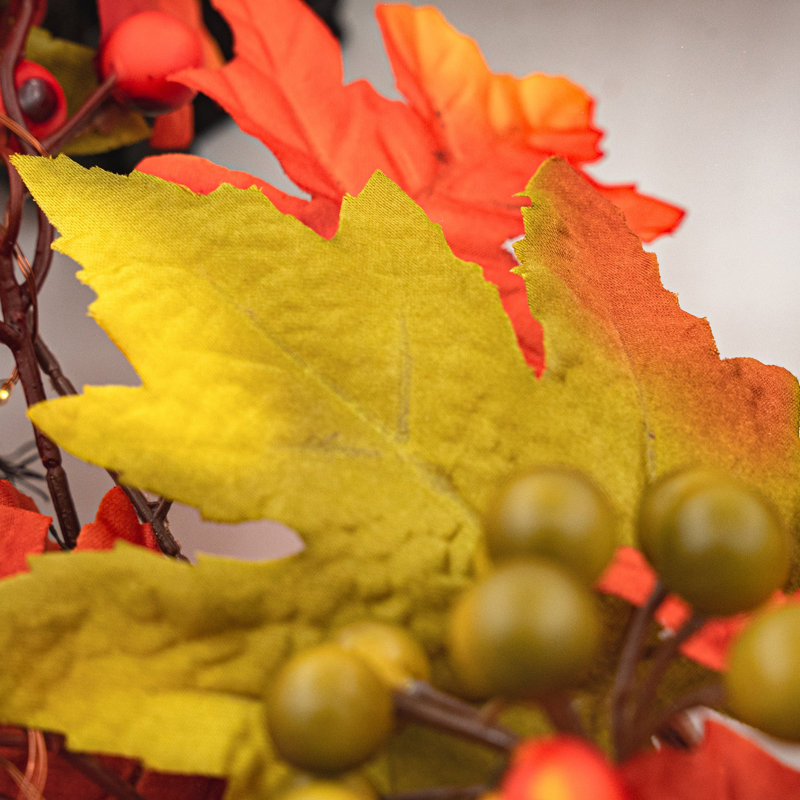 AUTUMN BLAZE 183cm Faux Garland