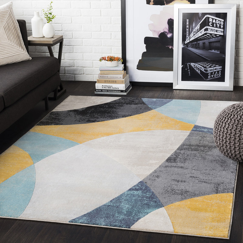 Doshi Geometric 160cm X 220cm Area Rug