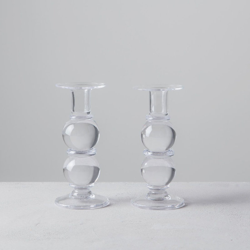 Hartland Candlestick, 7.25" H x 3.13" W x 3.13" D