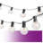 Burroughs 25' Outdoor Plug-in 25 - Bulb Globe String Light-1938768514