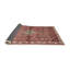 Tapis traditionnel orange / violet / brun Ferran-611513730