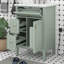 Ensemble de meuble-lavabo 24 po avec lavabo, armoire autoportante avec tiroir inclinable, 2 tiroirs, tablette réglable et support de rangement-1313381821