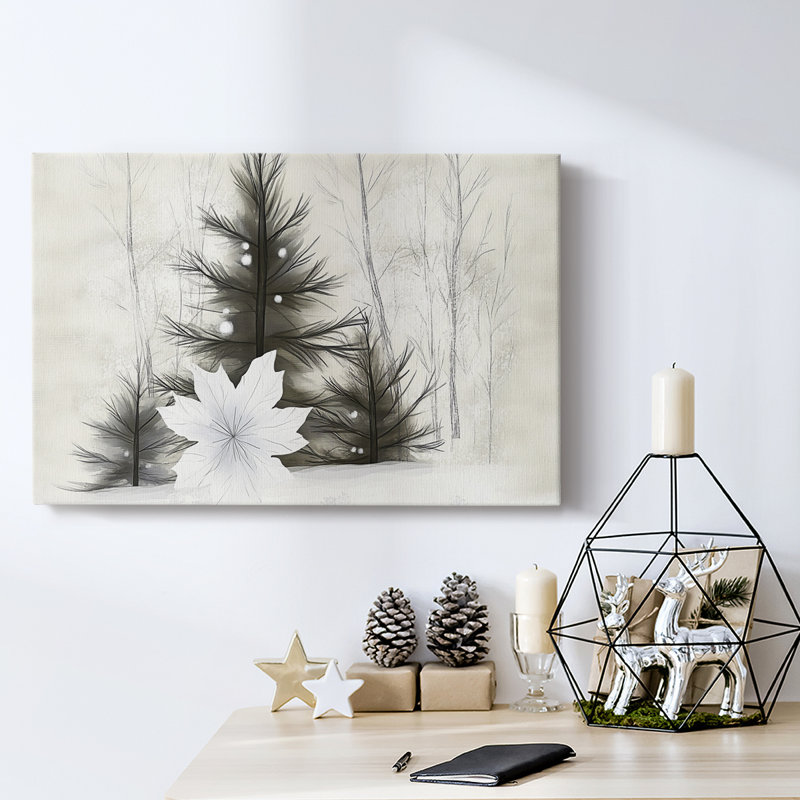 Christmas Holiday Arts - Toile tendue avec châssis, H 16 po x l 24 po