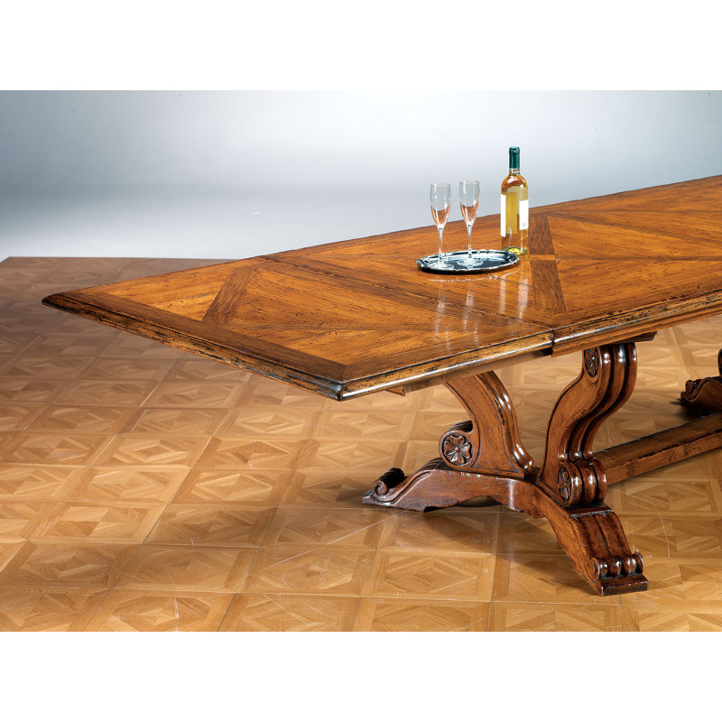 Extendable Solid Wood Dining Table