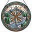 Panneau de vitrail Compass Landscape-311561861