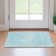 Premium Machine Washable Prisco Teal Rug