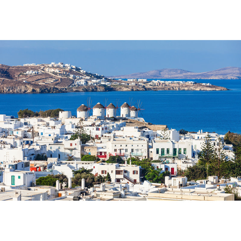 Zalika Mykonos, Grèce, H 8 po x l 12 po