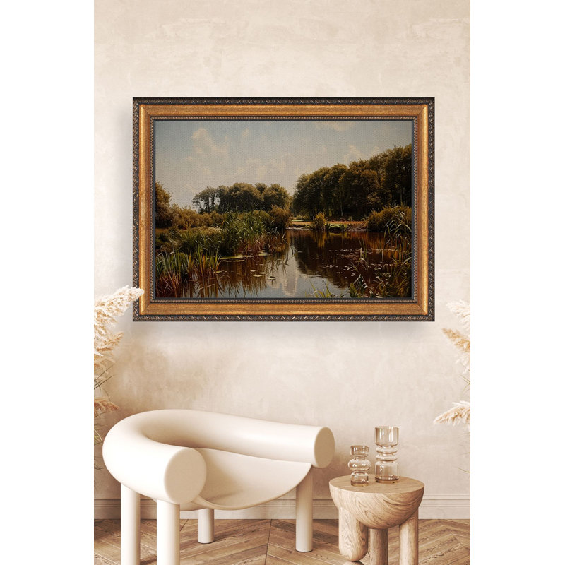 Stunning Framed Canvas Painting, 19.7 x 27.6 inches | 50% Polystyrene / 50% Canvas Polyester Fabric, Thickness: 1.2 inches | Digital Printing, Easy Wall Hanging Design | Perfect for Home Decor & Art Lovers