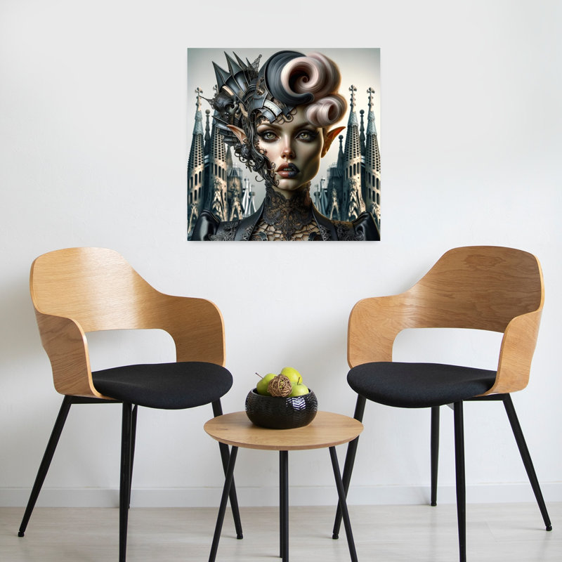 Art contemporain, art contemporain abstrait, H 24 po x l 24 po