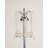 Kazuko 60'' Chrome Traditional Floor Lamp