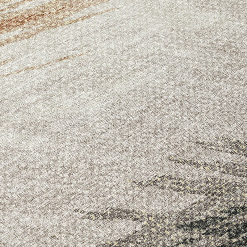 Tapis intérieur / extérieur lavable à la machine Houtz ACN2272, Rond 8 pi