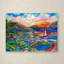 «Sunset», reproduction d'art sur toile-31355392