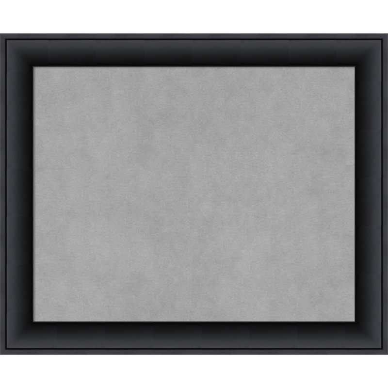 Tableau d'organisation magnétique noir Nero, H 19 po x l 23 po