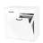 Chesson Spacious Laundry Basket Cabinet With Dividers - Separate Easily White Two Sections 2 Removable Liner Bags Keep Clothes Organized Materials