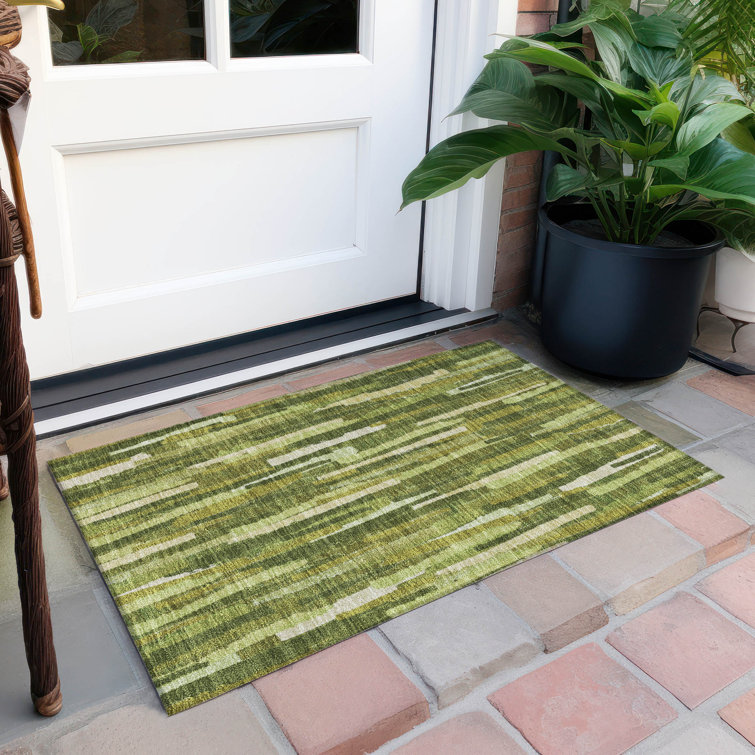 Tapis vert intérieur / extérieur lavable en machine Christain ACN1315