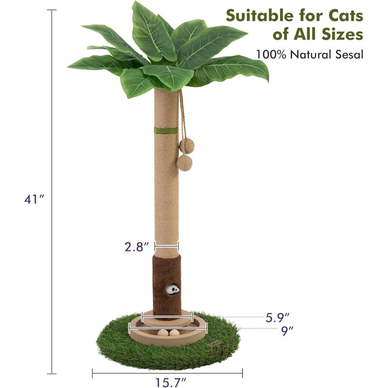 Poteau à griffes pour chat