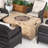 Ignite Your Nights: The 5-Piece Firepit Conversation Set