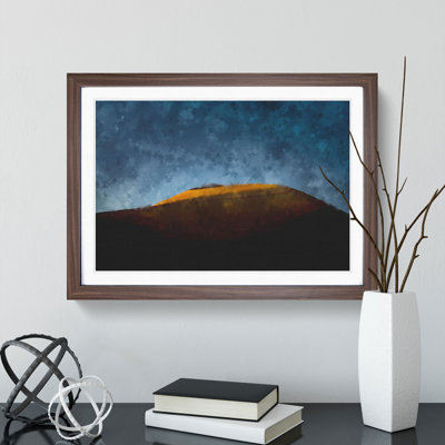 Erg Chebbi in Morocco - Picture Frame Graphic Art